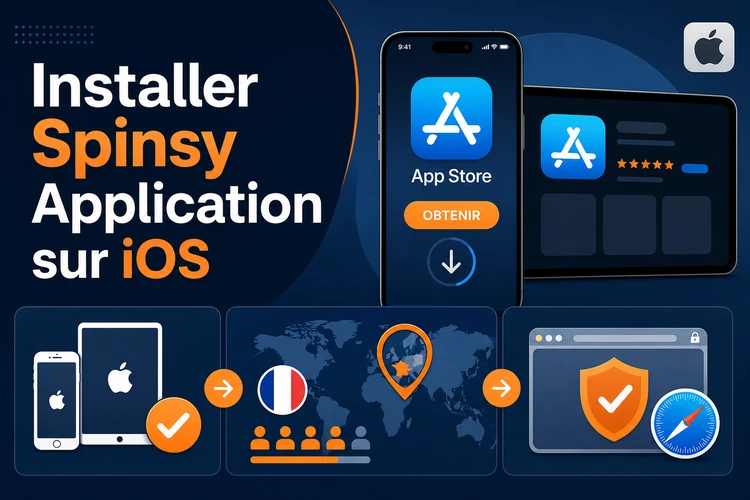 Installer Spinsy Application sur iOS